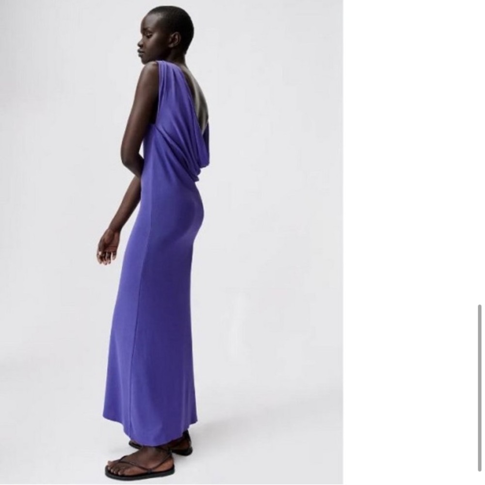 Zara Drape Back Dress